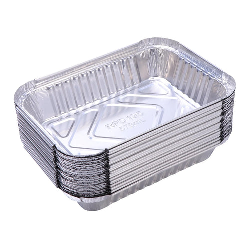 Aluminum Disposable Foil Trays, 30 ct./5.5in x 7.5 in