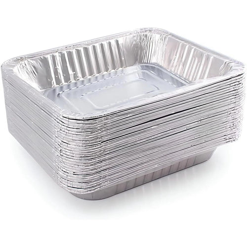 Aluminum Disposable Foil Trays, 15 ct./12.81in x 20.75 in