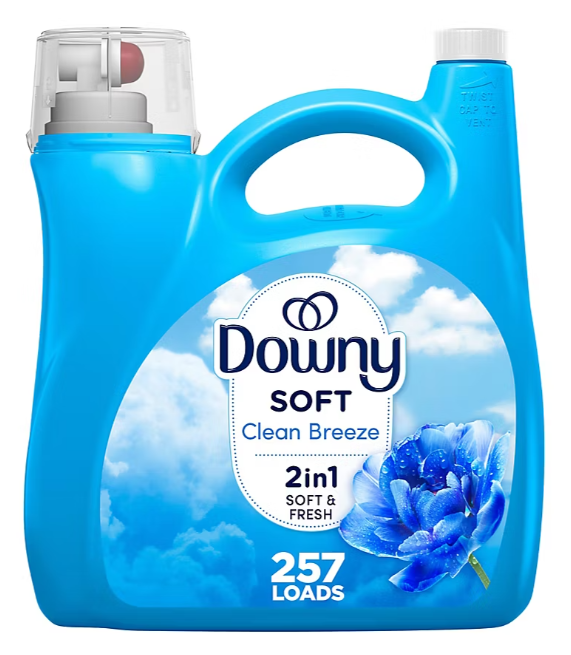 Downy Ultra Concentrated Liquid Fabric Softener & Conditioner - Clean Breeze, 257 loads/150 fl. oz.