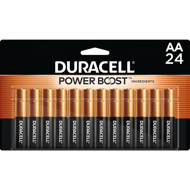 Duracell Coppertop AA Alkaline Batteries, 24 ct.