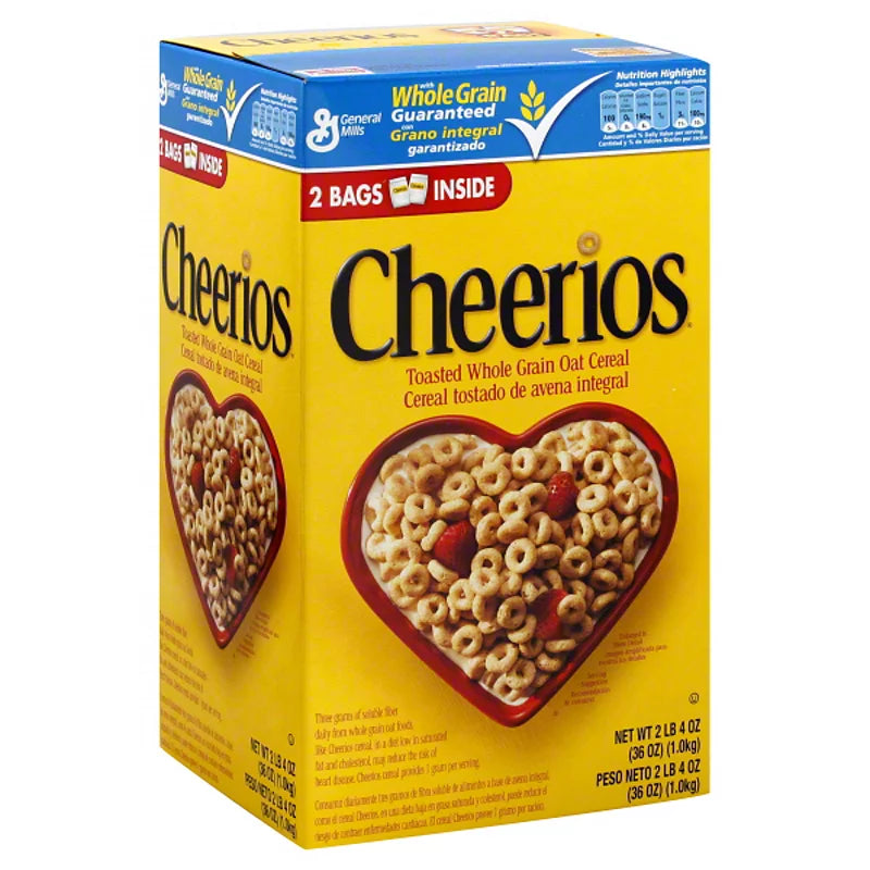 General Mills Cheerios, 40.7 oz./2 bags