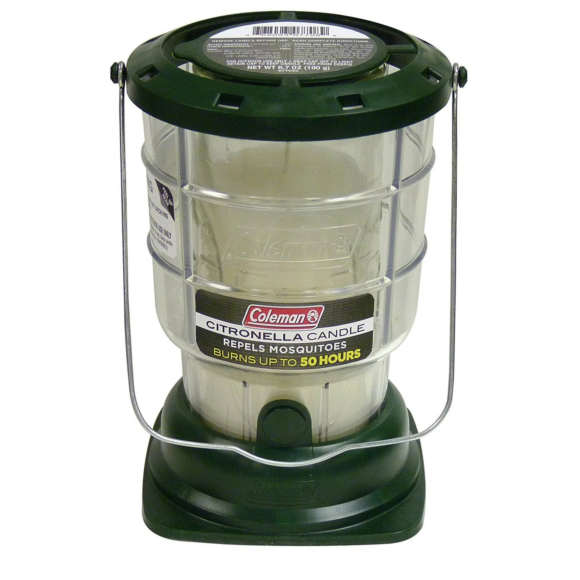 Coleman Outdoor Citronella Candle Lantern, 6.7 oz./70+ Hours