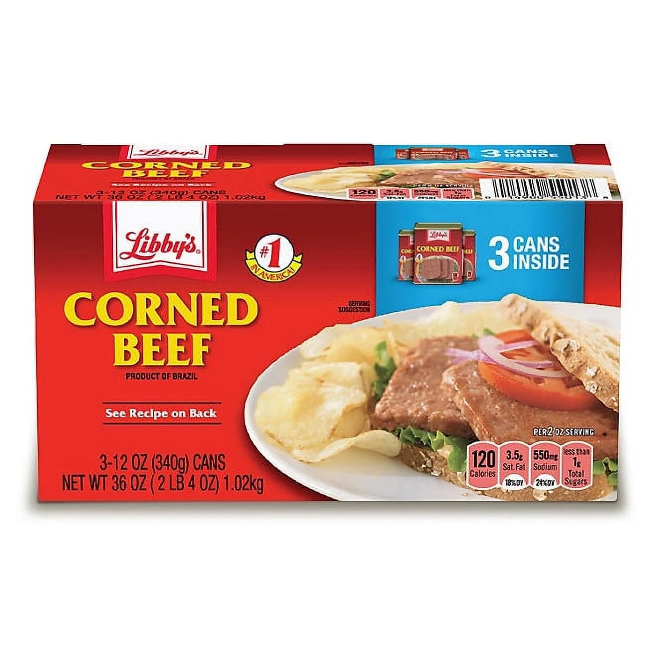 Libby's Corned Beef, 3 pk./12 oz.