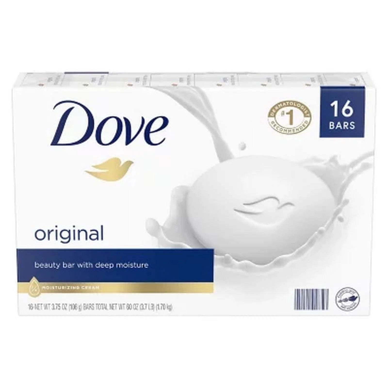 Dove Beauty Bar Soap White 16ct