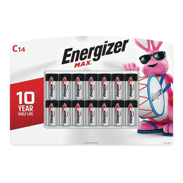 Energizer MAX C Batteries, 14 ct.