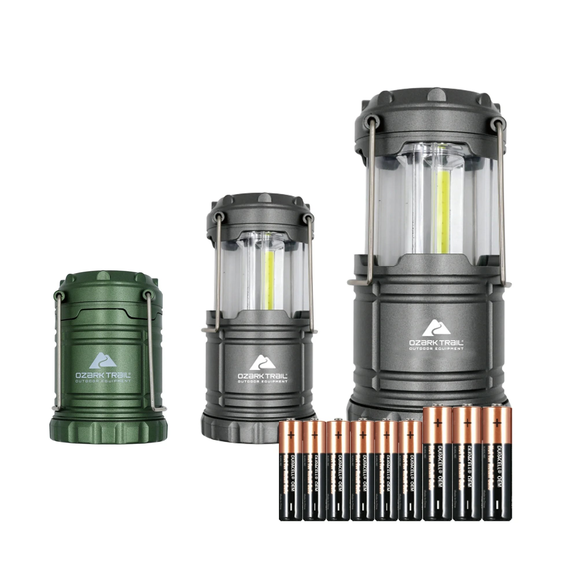 Ozark Trail 3 Pack LED Camping Lanterns