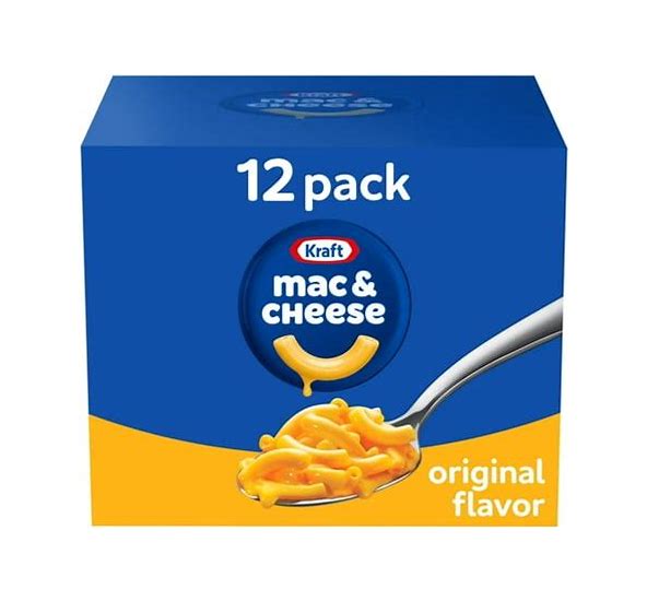 Kraft Original Mac & Cheese Dinner 12 pk./7.25 oz