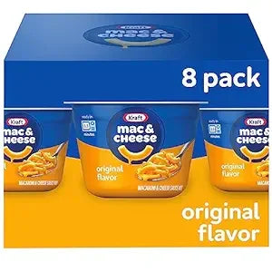 Kraft Original Mac & Cheese Cups 8pk.