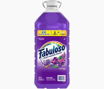 Fabuloso Multi-Purpose Cleaner Floor Cleaner, 2X Concentrated, Lavender Scent, 56 fl. oz