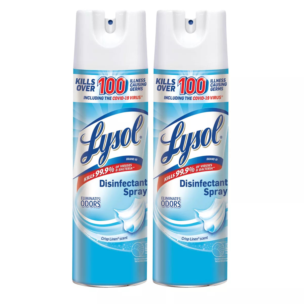 Lysol Disinfectant Spray Linen, 2 pk./38 oz