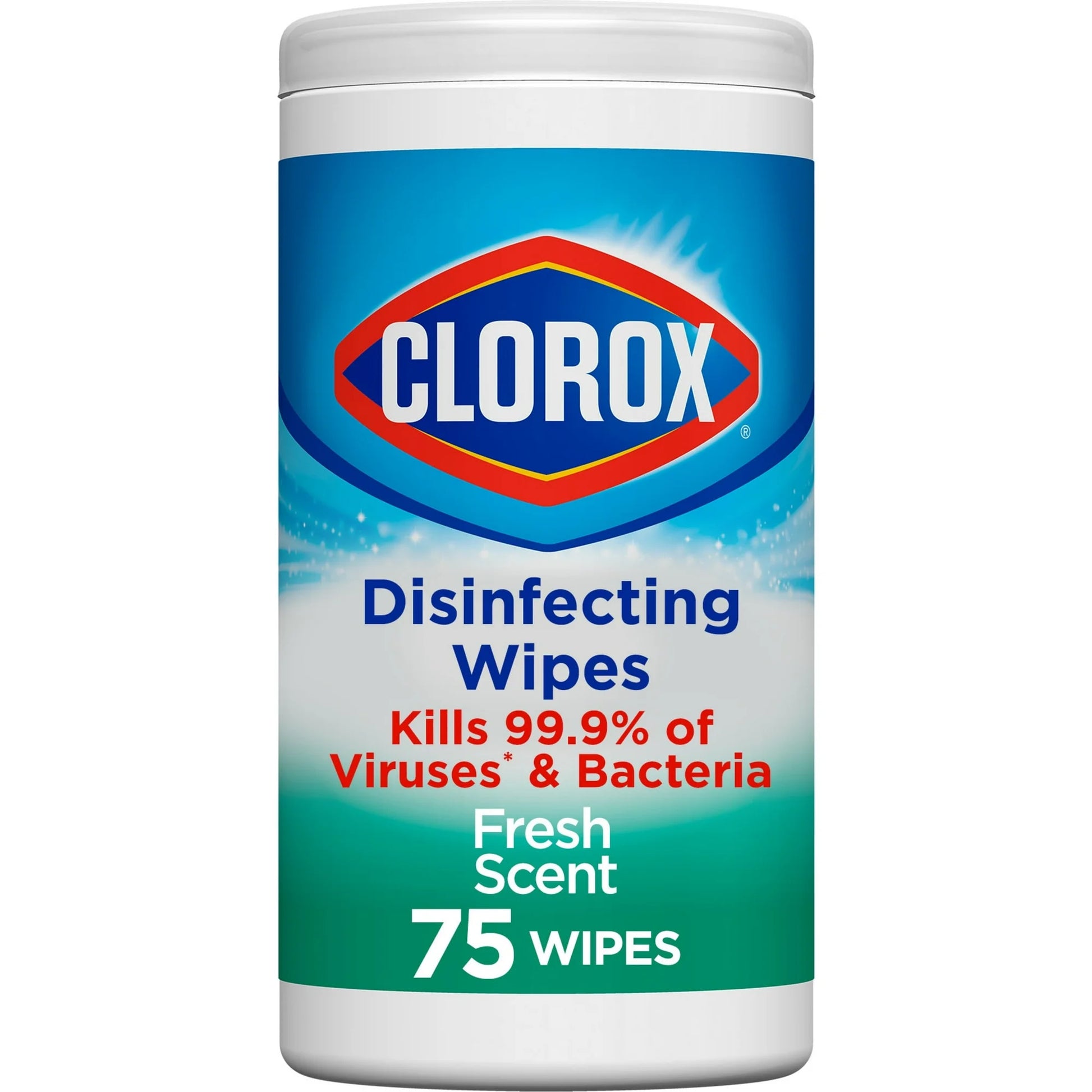 Clorox Disinfecting Cleaning Wipes, Fresh Scent, 75 ct